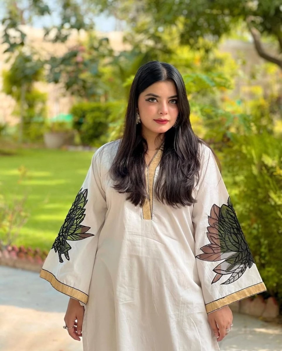 EMBROIDERY Patch Work 2pc - Libas Lounge