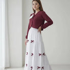 BOW TOP & SKIRT - Libas Lounge