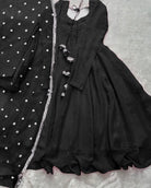 Long Sleeves Maxi With Lace Dupatta 3PCs - Libas Lounge
