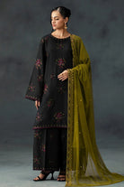 Sehar Premium Embroidered Cotton 3PC Suit - Libas Lounge
