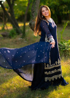 Tabeer Embroidered Chiffon 3PC Suit - Libas Lounge